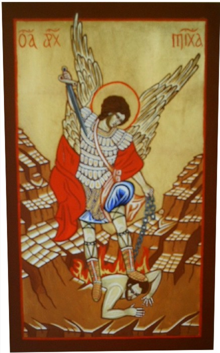 San Michele Arcangelo che sconfigge il demonio