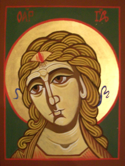 Arcangelo Gabriele dai capelli d'oro